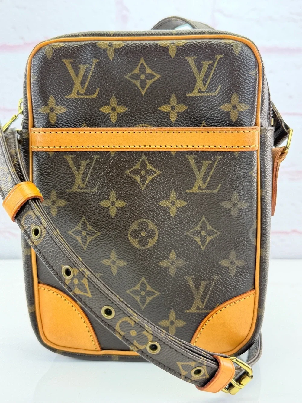 Louis Vuitton Brown Monogram Canvas Danube 21 Crossbody Bag